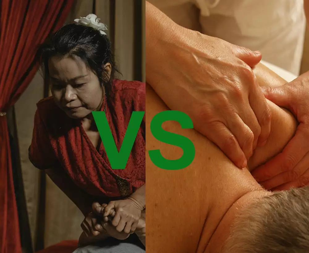 Thai Massage Vs Deep Tissue Massage