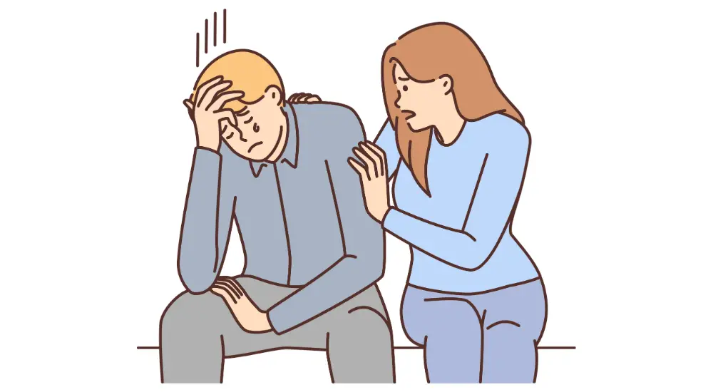 massage therapist providing emotional support